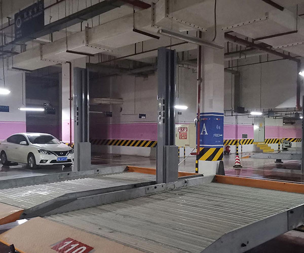 广南两层简易式机械停车位改造