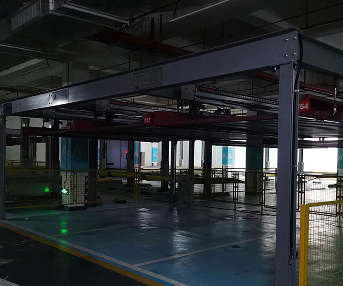 双江两层升降式立体车库停车设备出租