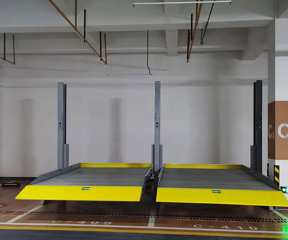 定西双柱简易类机械式立体停车设备租赁