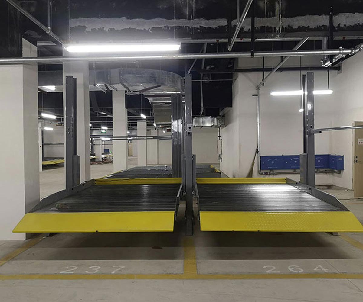 勐海双层简易式机械式立体停车设备租赁