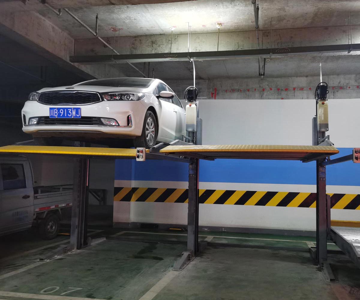 南郑两柱简易升降类机械车库租赁