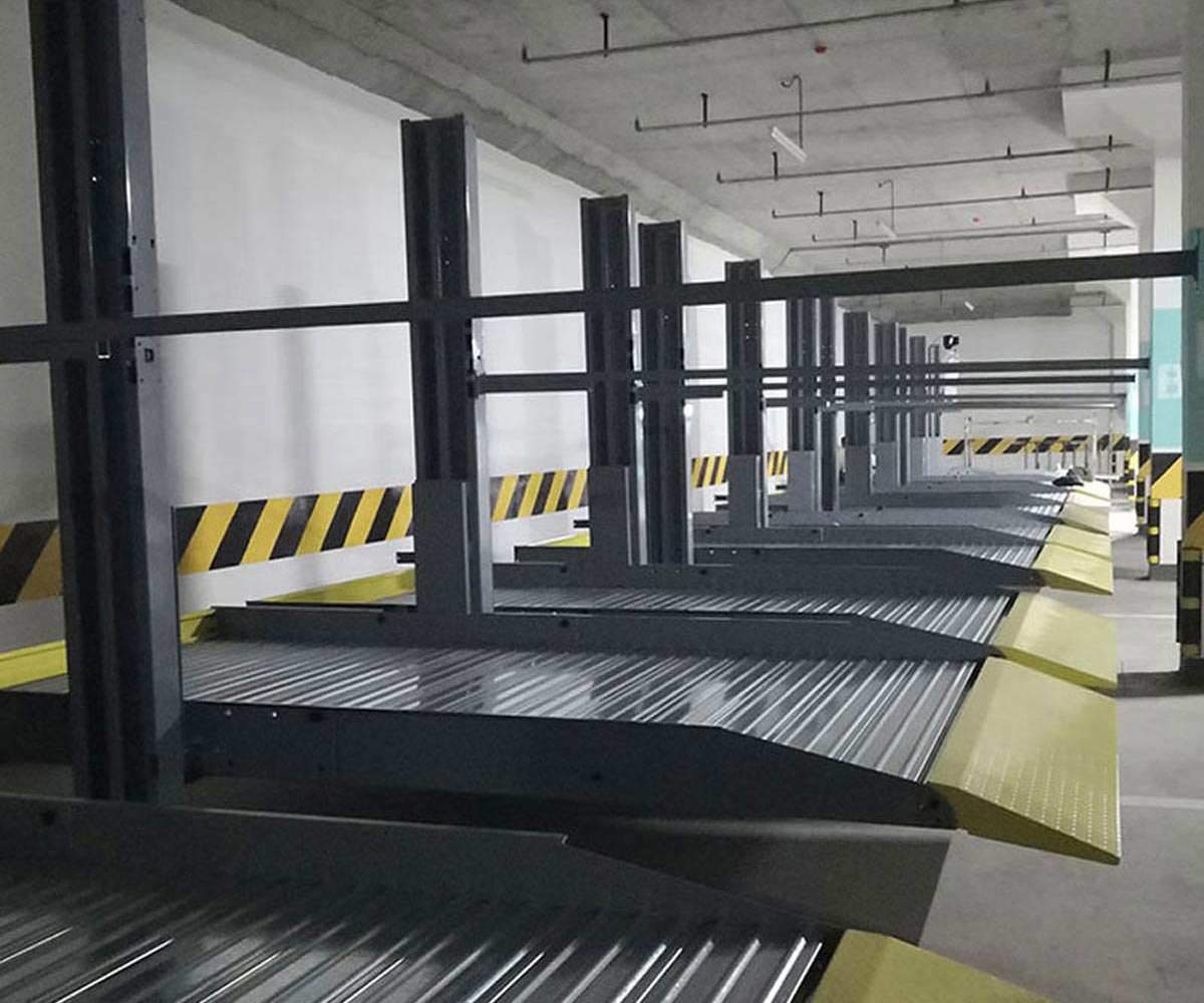 临渭双层简易式立体停车场长租