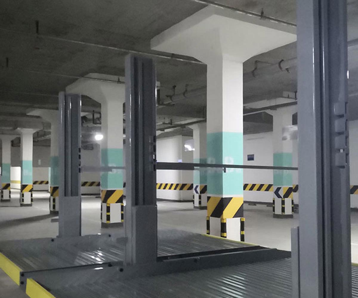 丽江三层升降平移机械式停车设备出租