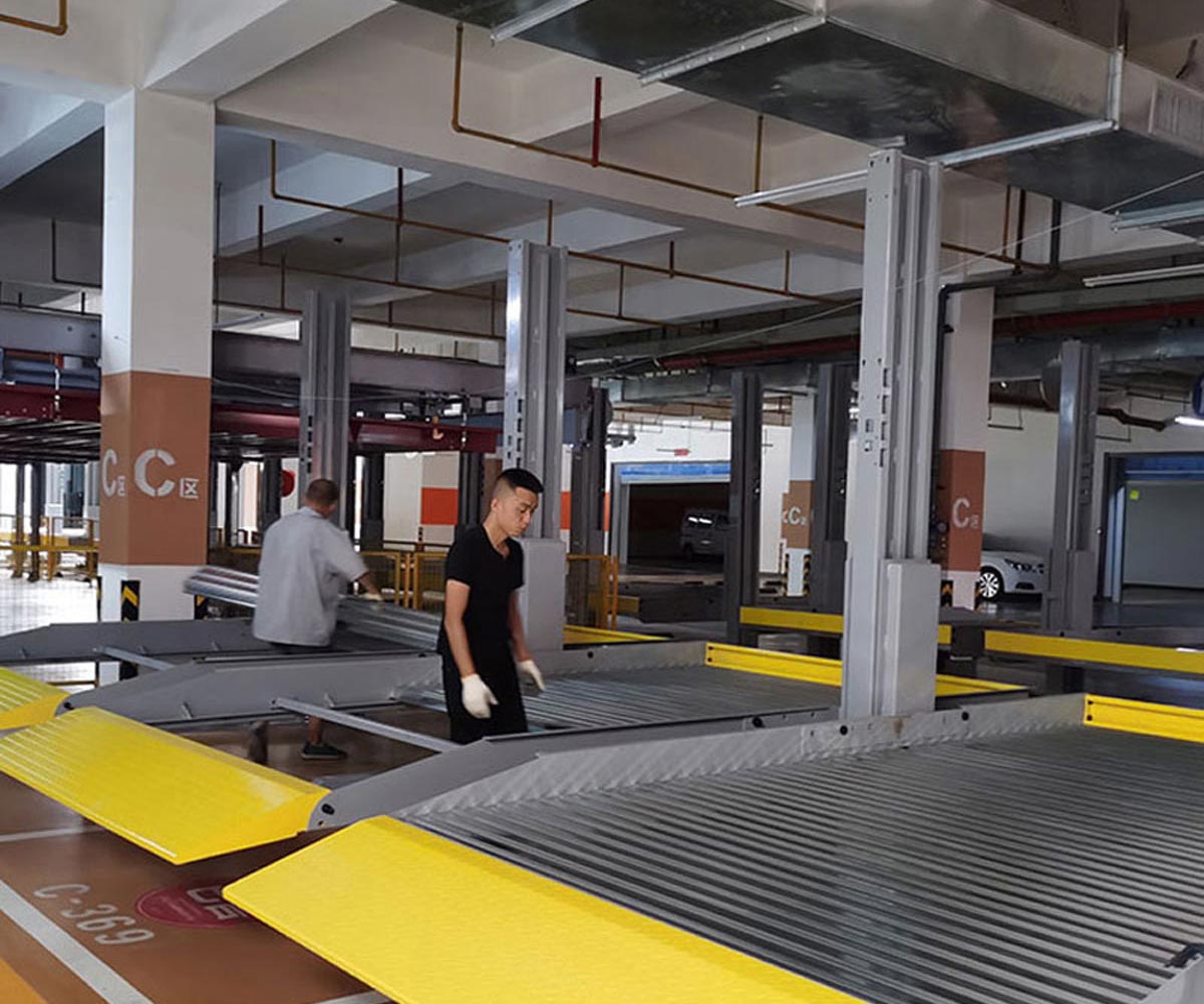 靖边交通枢纽停车位解决方案