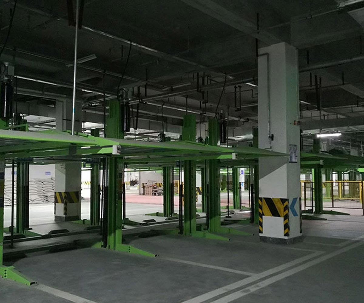洛南PSH五层升降横移类停车设备（负一正四地坑式）技术参数