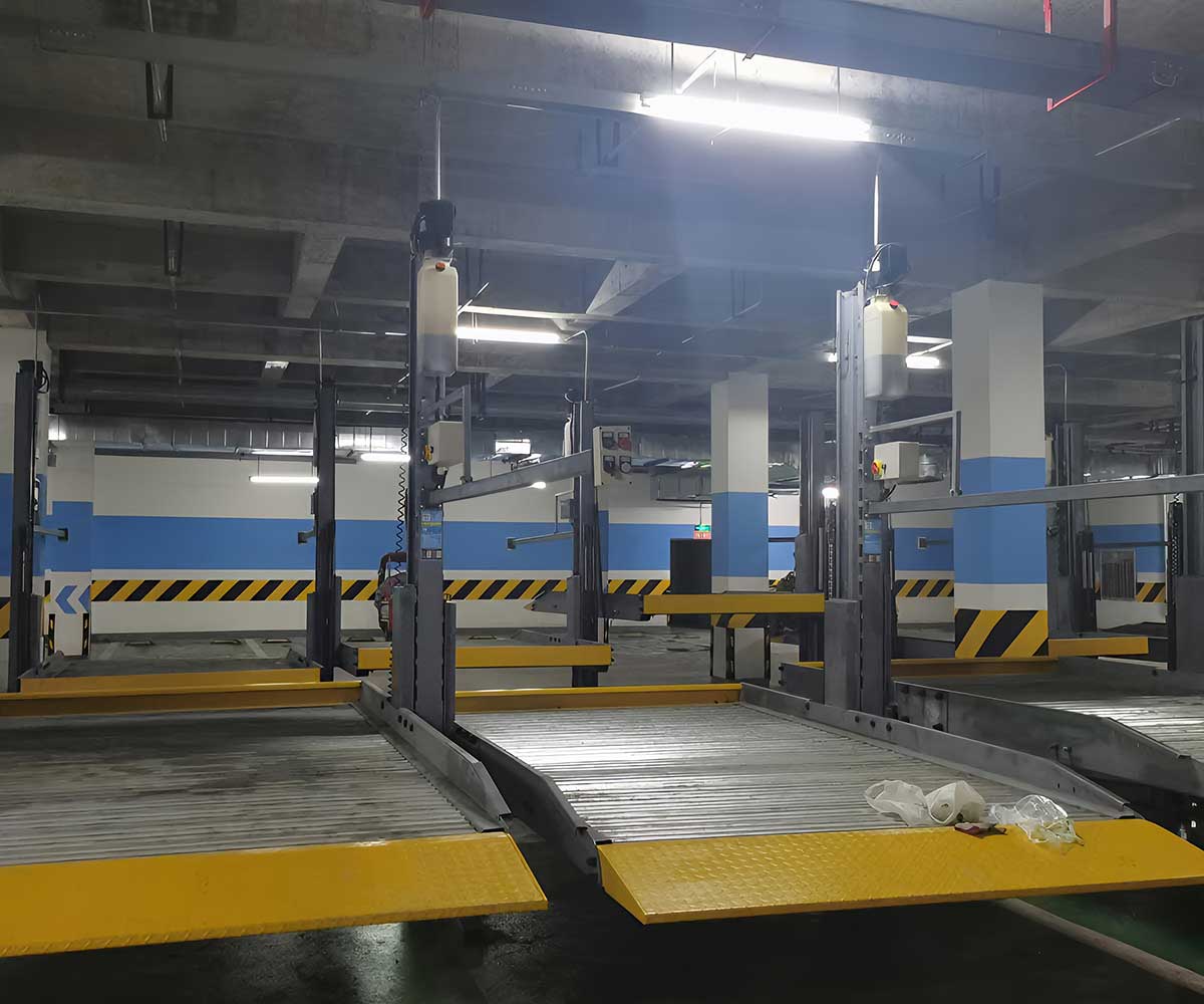 3层立体停车场的主要参数分析
