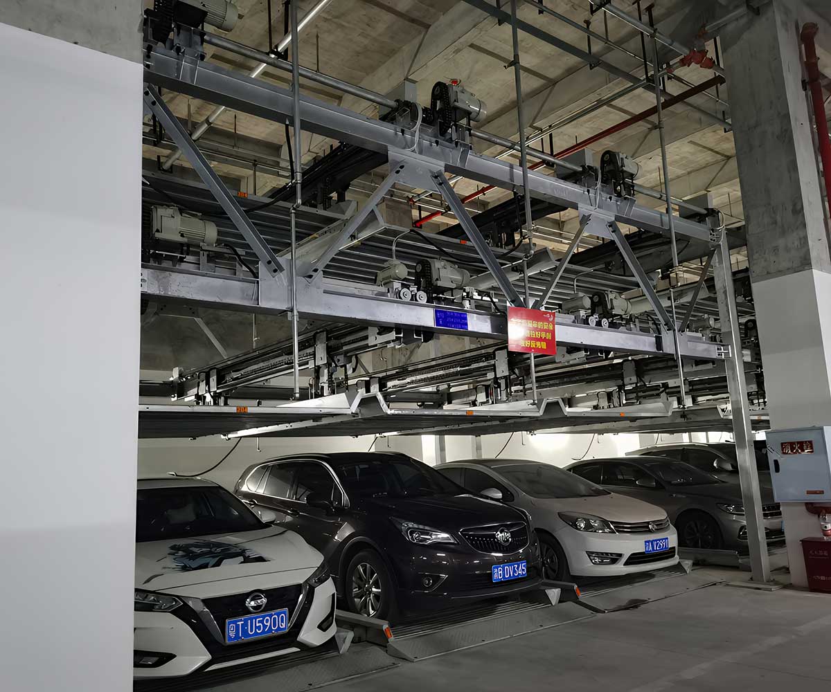 两层机械立体停车设备限高解析